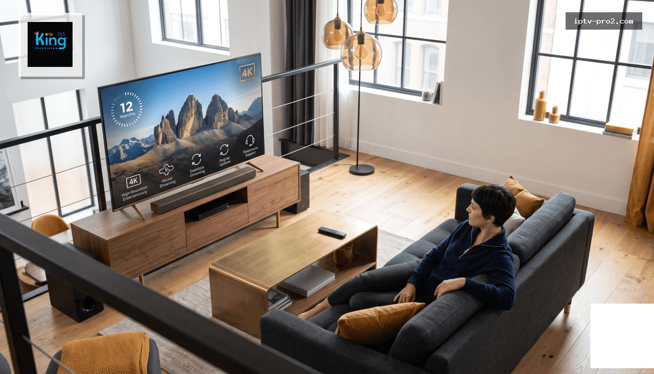Les avantages clés de l’abonnement 12 mois sur king365tv - king365tv iptv france premium 2026 — Fiable, support FR 24/7 et ga