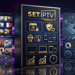 Image produit premium - Playlist Set IPTV France 2026 : Abonnement Iptv 12 mois Compatible et Facile à Utiliser