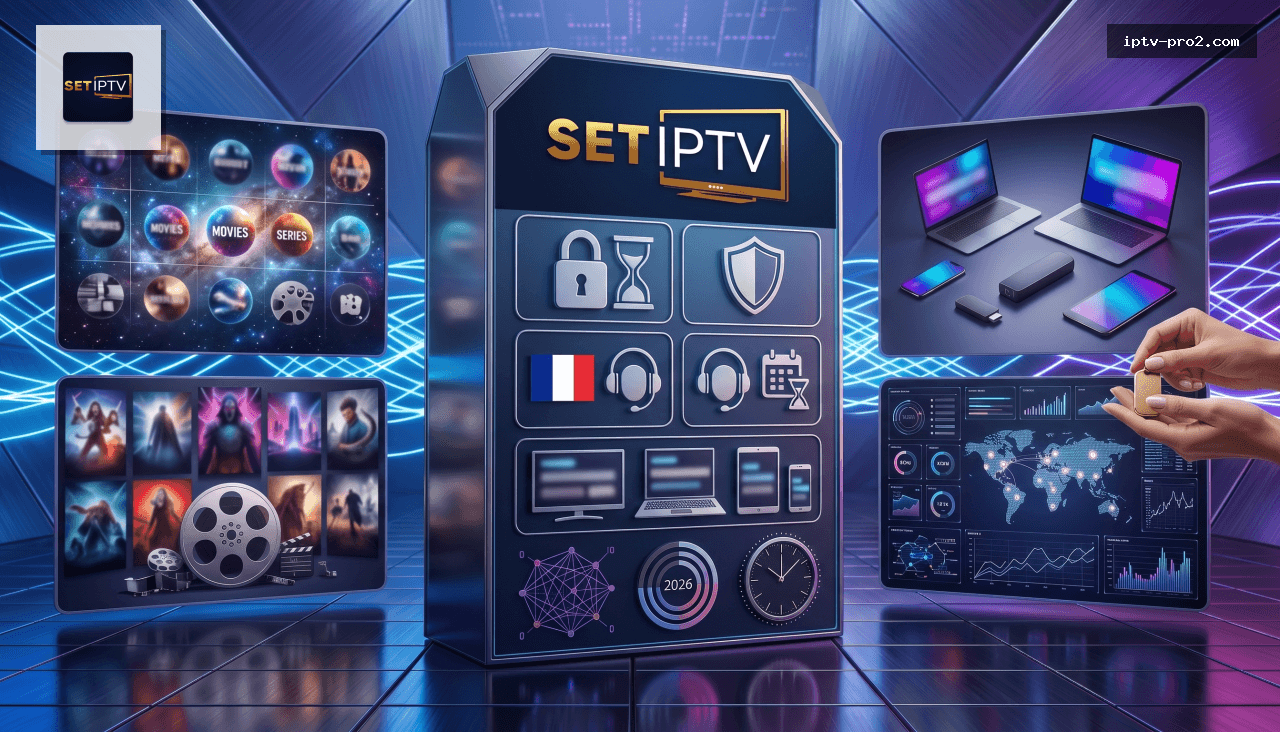 Image produit premium - set iptv m3u premium 12 mois — service fiable, support FR & mises à jour 2026