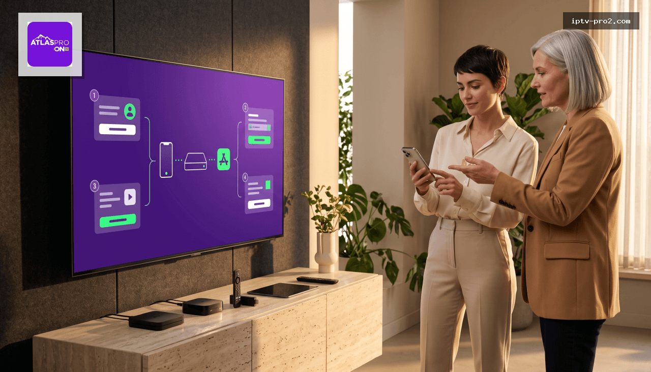 Comment installer l’application atlas pro on tv sur Android et Fire TV Stick avec Downloader en 5 minutes - atlas pro on tv 2