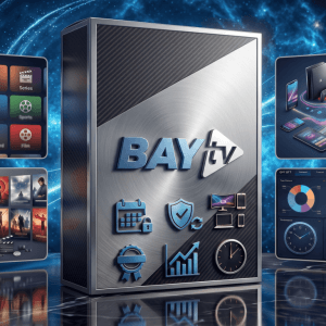 Image produit premium - bay iptv playlist M3u 2026 – Expérience TV & VOD premium, playlists mises à jour pendant 12 mois